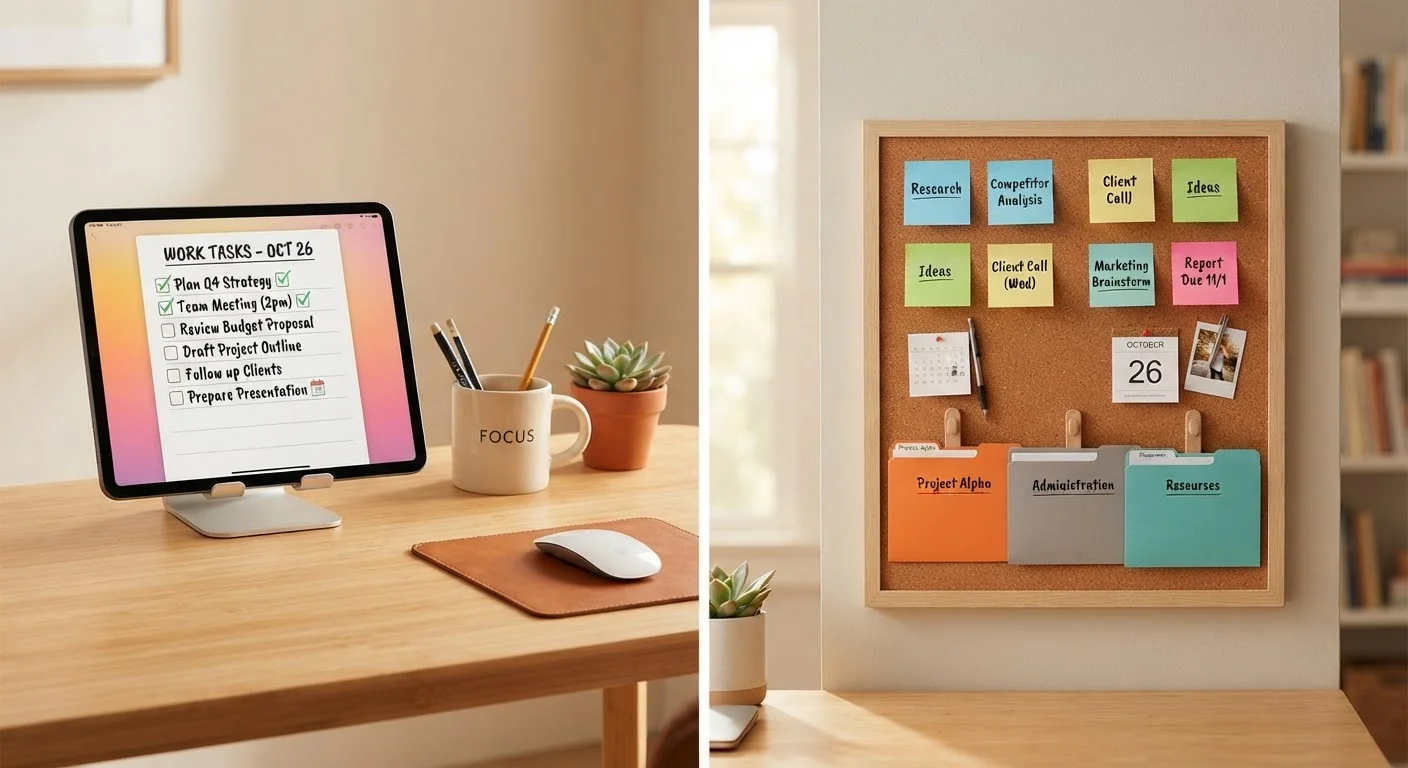 Digital vs. Physical Organization Systems: Which Suits Your Household?