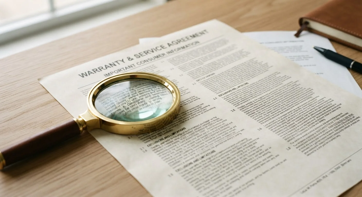 The Anatomy of a Warranty: What Those Fine-Print Promises Actually Cover